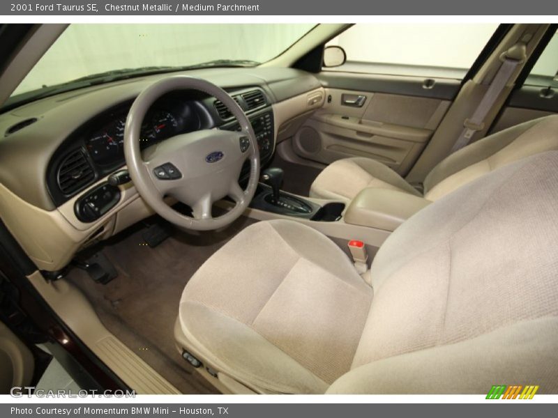  2001 Taurus SE Medium Parchment Interior