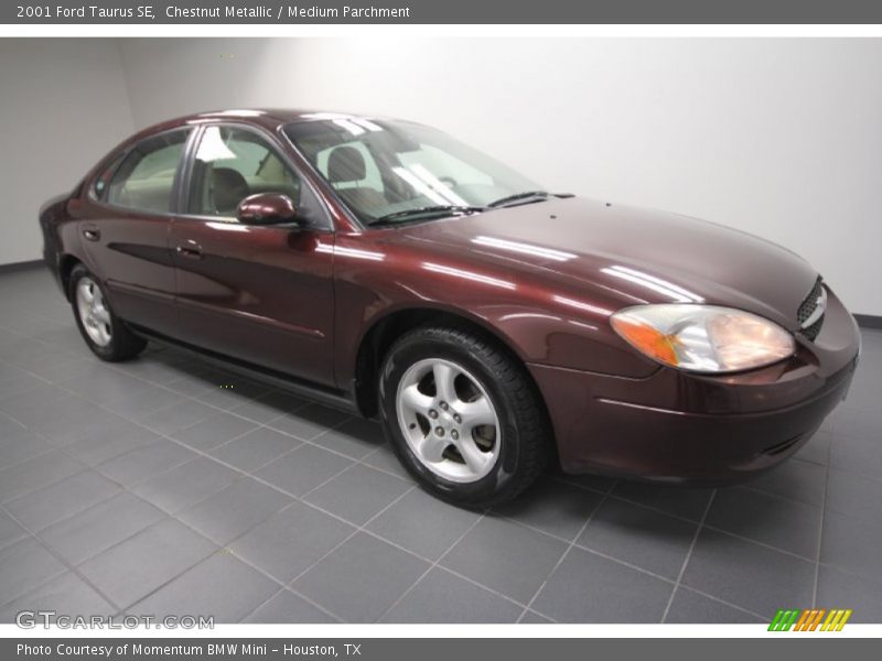 Chestnut Metallic / Medium Parchment 2001 Ford Taurus SE