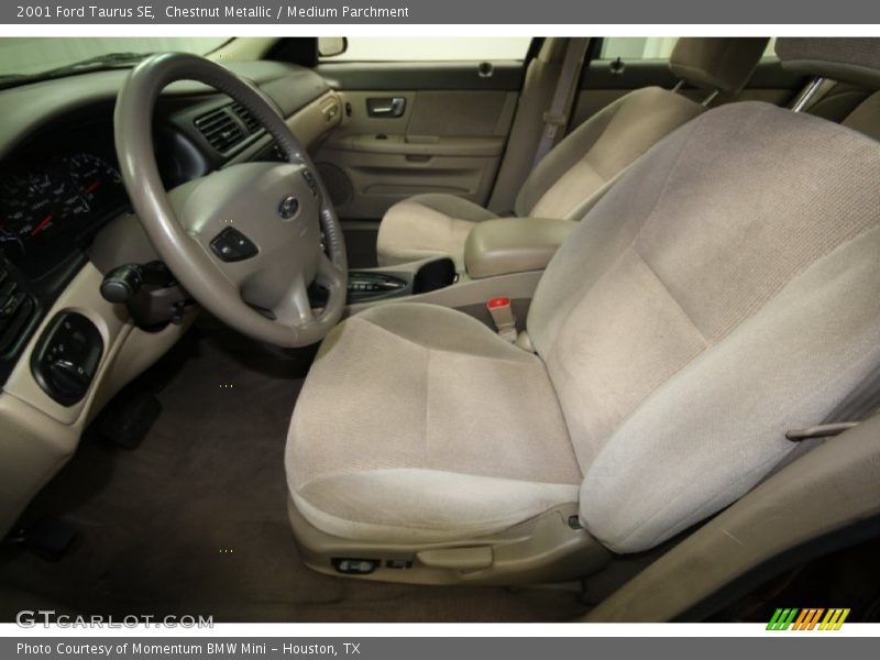 Chestnut Metallic / Medium Parchment 2001 Ford Taurus SE