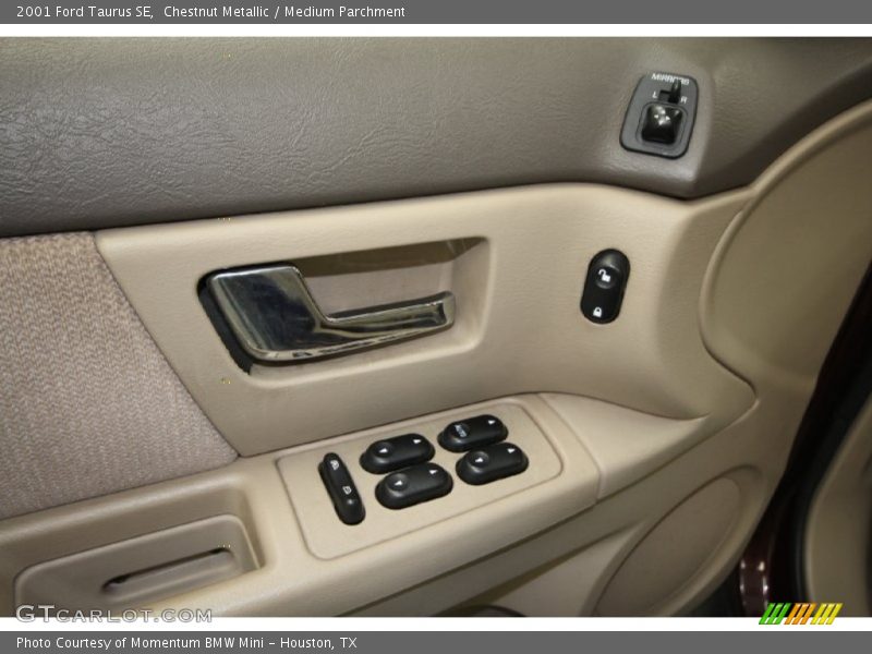 Chestnut Metallic / Medium Parchment 2001 Ford Taurus SE