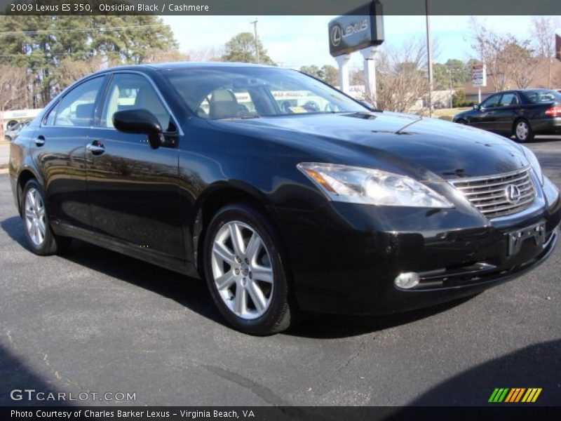 Obsidian Black / Cashmere 2009 Lexus ES 350