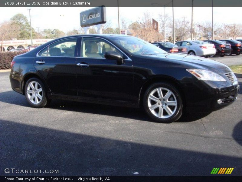 Obsidian Black / Cashmere 2009 Lexus ES 350