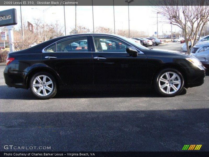 Obsidian Black / Cashmere 2009 Lexus ES 350