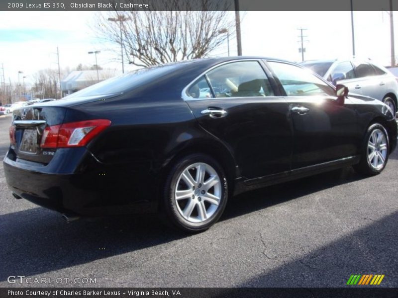 Obsidian Black / Cashmere 2009 Lexus ES 350