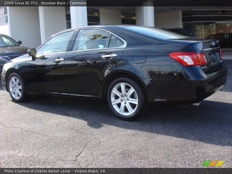 Obsidian Black / Cashmere 2009 Lexus ES 350