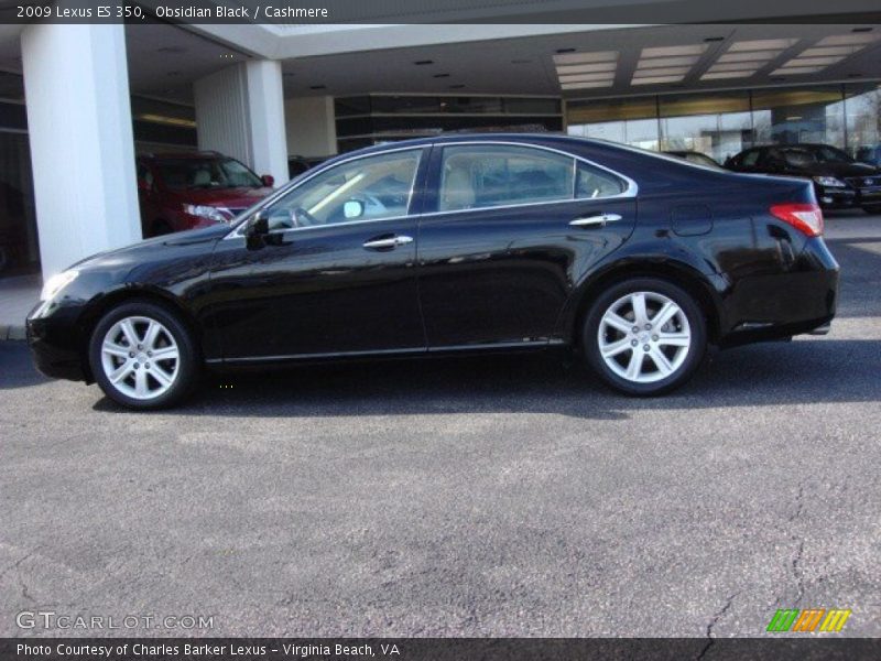 Obsidian Black / Cashmere 2009 Lexus ES 350