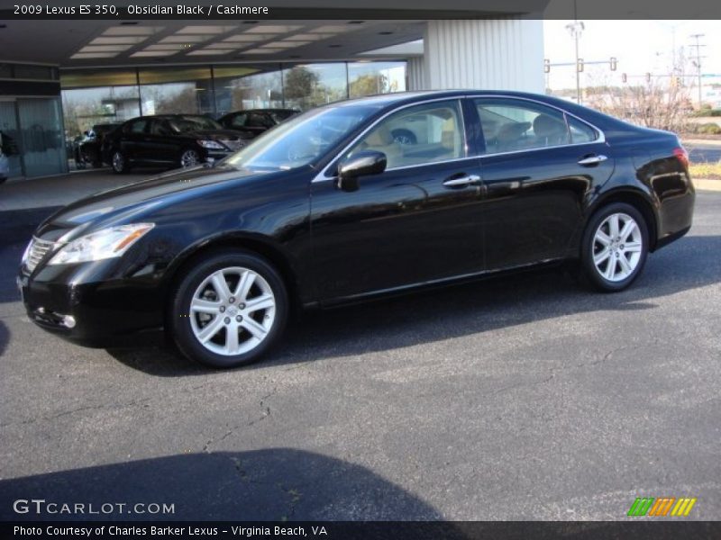 Obsidian Black / Cashmere 2009 Lexus ES 350