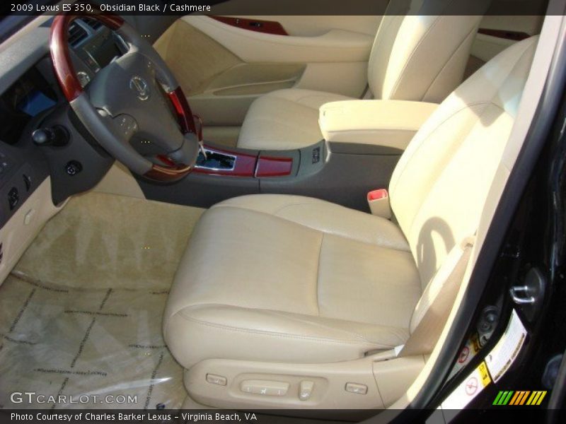 Obsidian Black / Cashmere 2009 Lexus ES 350