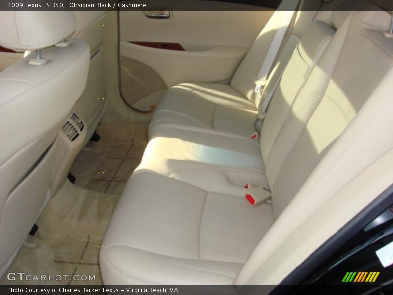 Obsidian Black / Cashmere 2009 Lexus ES 350