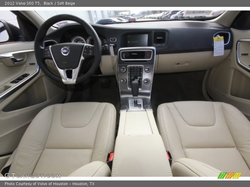 Black / Soft Beige 2012 Volvo S60 T5