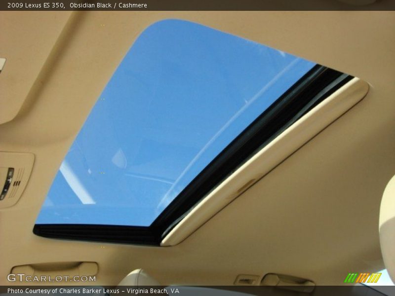 Obsidian Black / Cashmere 2009 Lexus ES 350