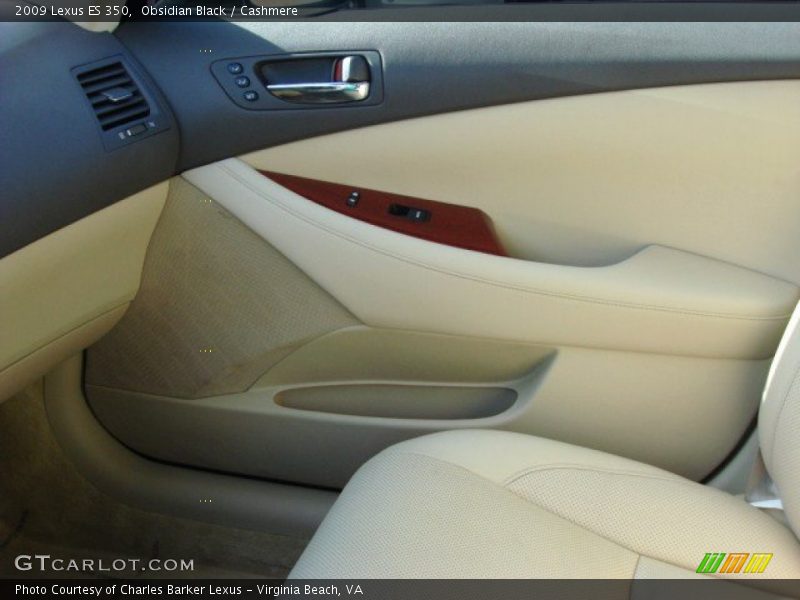 Obsidian Black / Cashmere 2009 Lexus ES 350