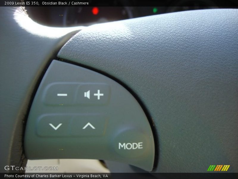 Obsidian Black / Cashmere 2009 Lexus ES 350