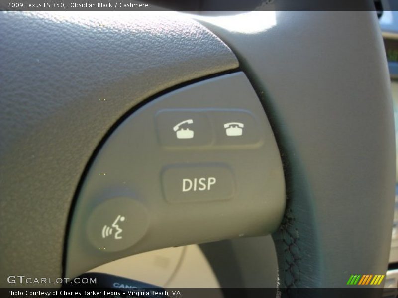 Obsidian Black / Cashmere 2009 Lexus ES 350