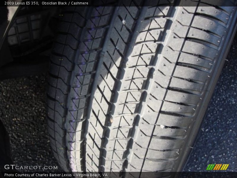 Obsidian Black / Cashmere 2009 Lexus ES 350