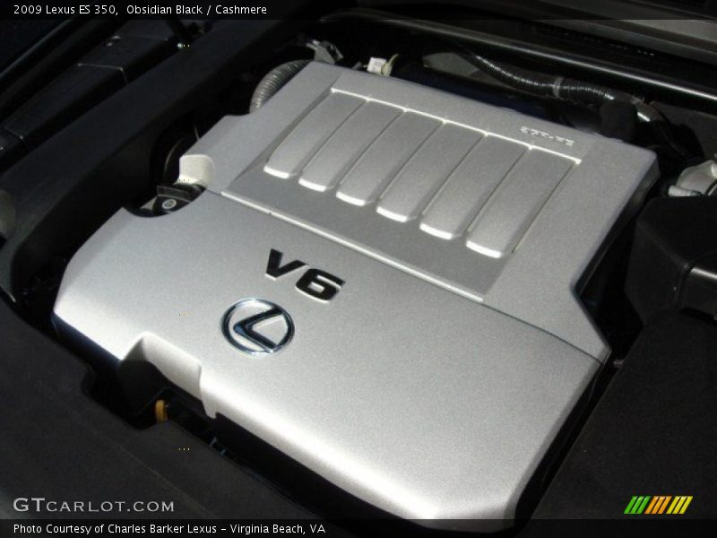 Obsidian Black / Cashmere 2009 Lexus ES 350