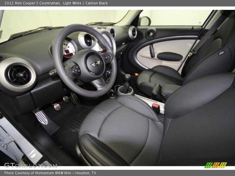 Light White / Carbon Black 2012 Mini Cooper S Countryman