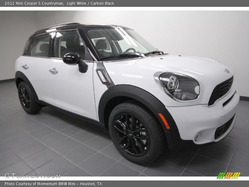 Light White / Carbon Black 2012 Mini Cooper S Countryman