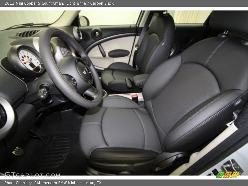 Light White / Carbon Black 2012 Mini Cooper S Countryman