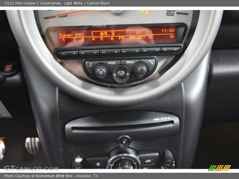 Light White / Carbon Black 2012 Mini Cooper S Countryman