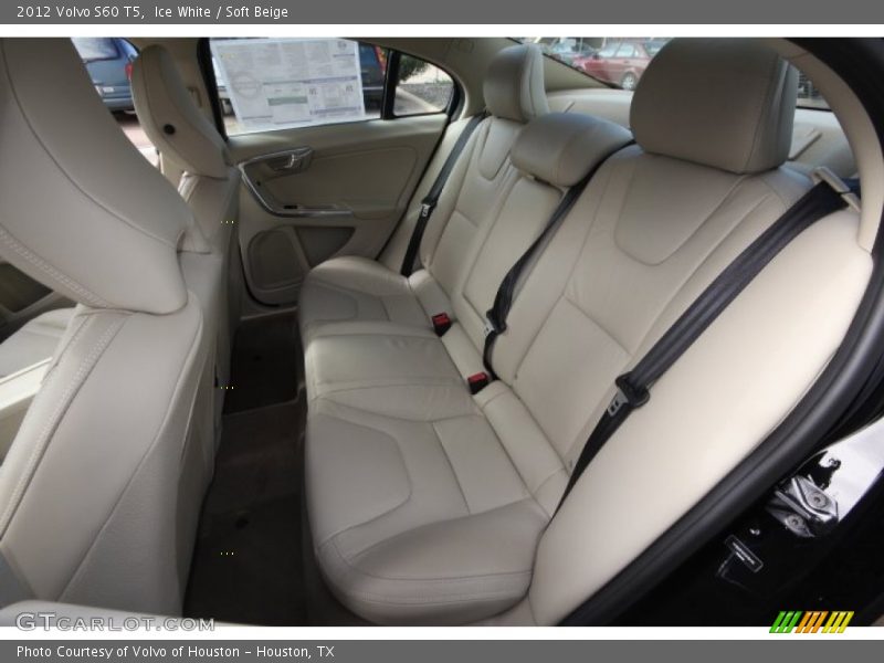 Ice White / Soft Beige 2012 Volvo S60 T5
