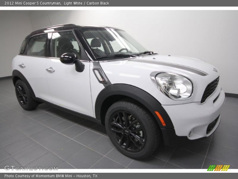 Light White / Carbon Black 2012 Mini Cooper S Countryman