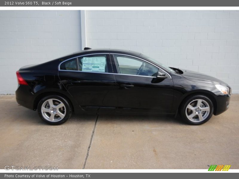 Black / Soft Beige 2012 Volvo S60 T5