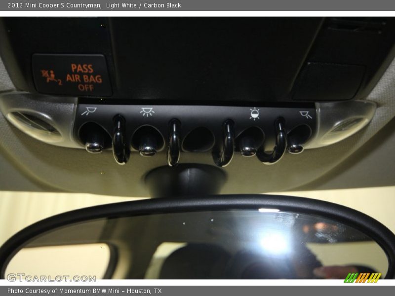 Light White / Carbon Black 2012 Mini Cooper S Countryman