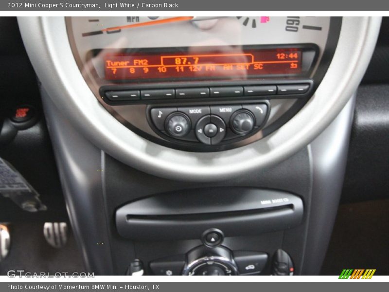 Light White / Carbon Black 2012 Mini Cooper S Countryman