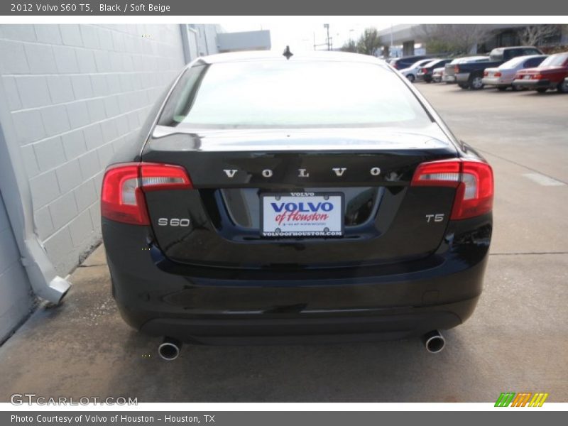 Black / Soft Beige 2012 Volvo S60 T5