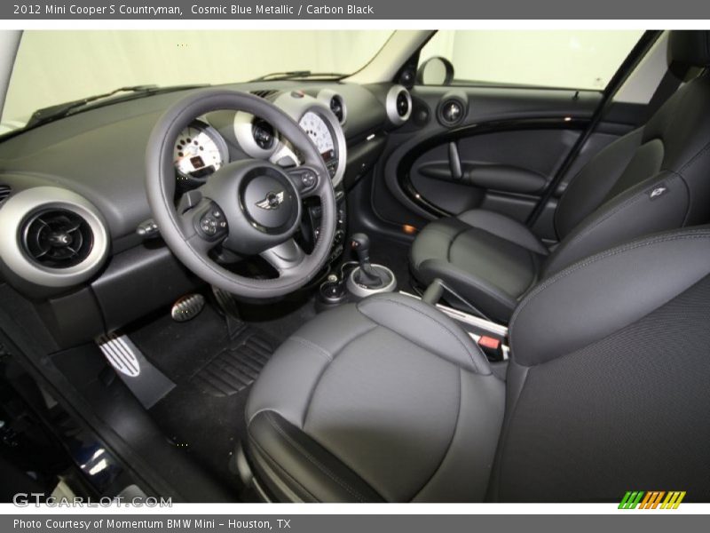  2012 Cooper S Countryman Carbon Black Interior