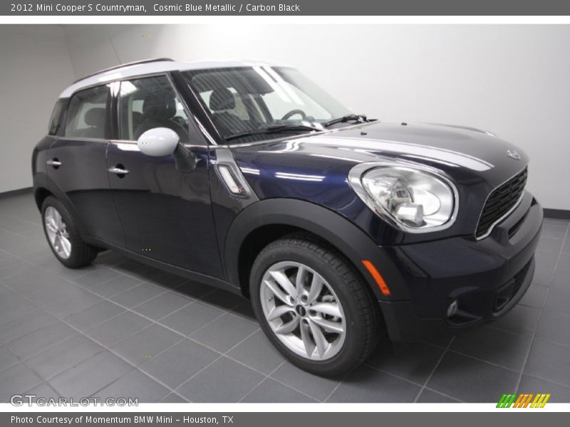 Cosmic Blue Metallic / Carbon Black 2012 Mini Cooper S Countryman