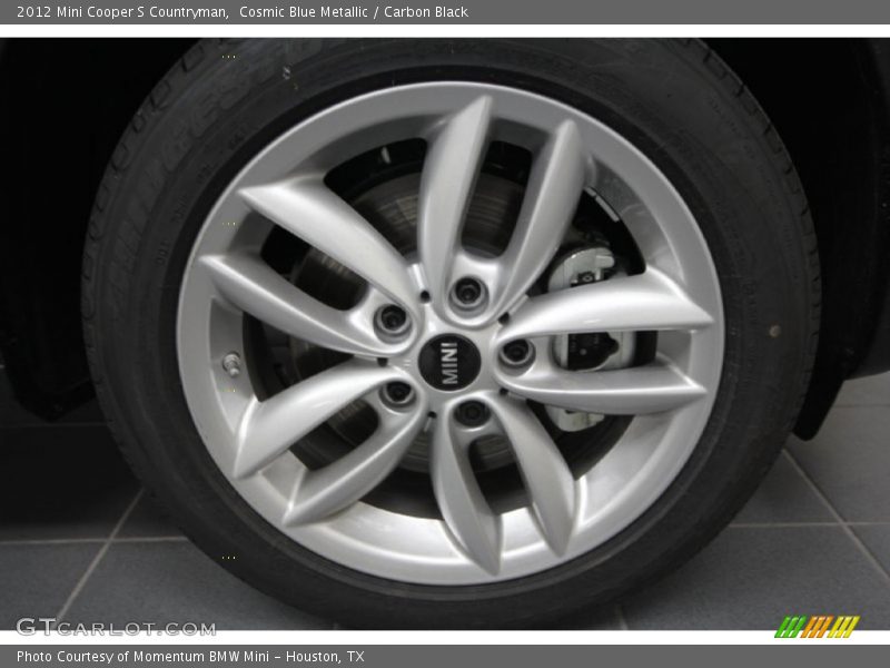 Cosmic Blue Metallic / Carbon Black 2012 Mini Cooper S Countryman