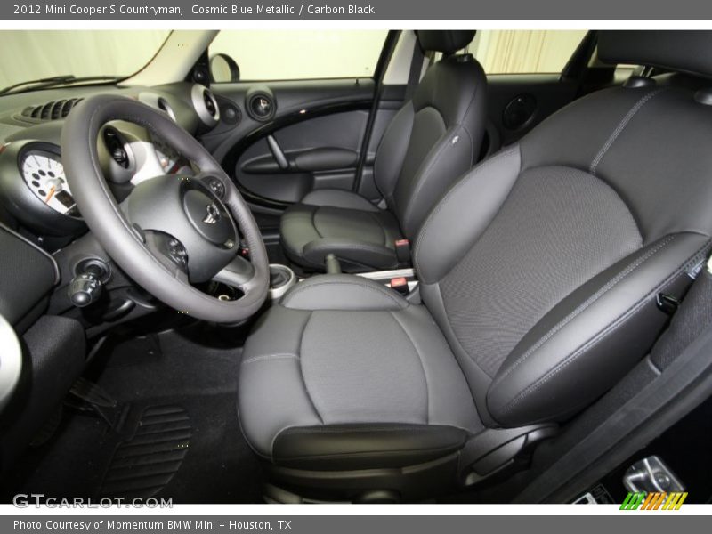 Cosmic Blue Metallic / Carbon Black 2012 Mini Cooper S Countryman