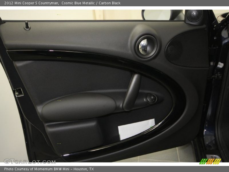 Cosmic Blue Metallic / Carbon Black 2012 Mini Cooper S Countryman