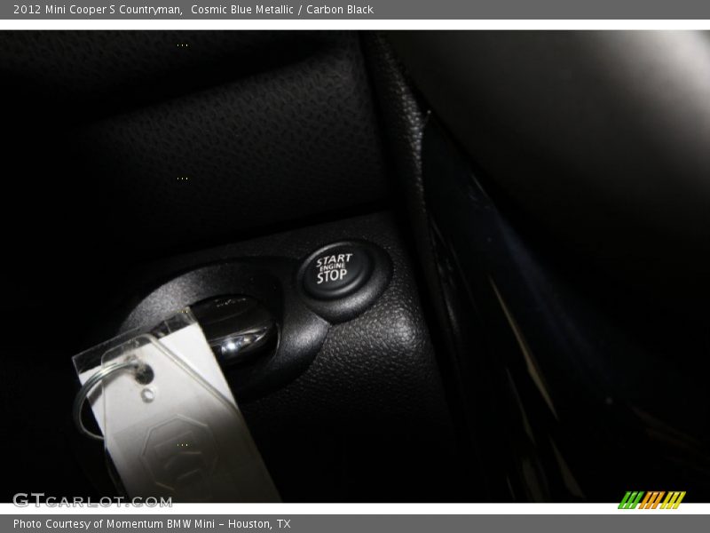 Cosmic Blue Metallic / Carbon Black 2012 Mini Cooper S Countryman