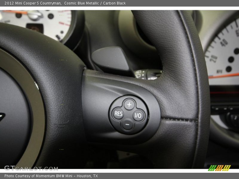 Cosmic Blue Metallic / Carbon Black 2012 Mini Cooper S Countryman