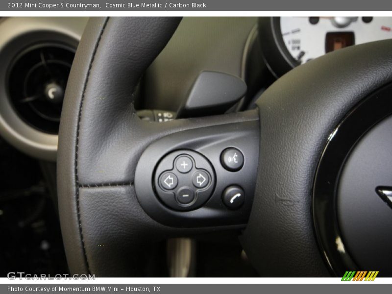 Cosmic Blue Metallic / Carbon Black 2012 Mini Cooper S Countryman