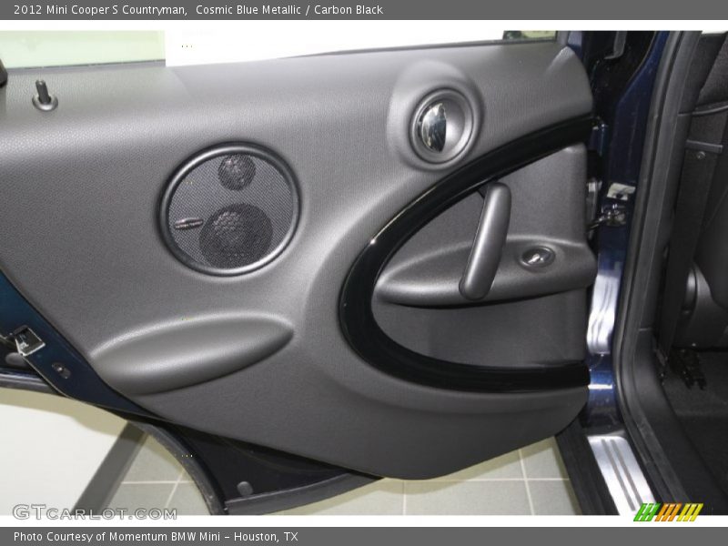 Cosmic Blue Metallic / Carbon Black 2012 Mini Cooper S Countryman