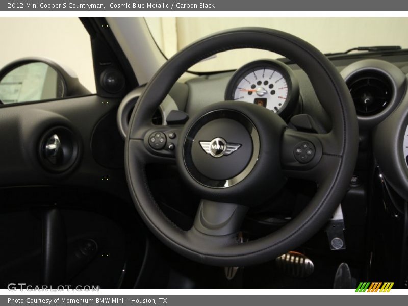 Cosmic Blue Metallic / Carbon Black 2012 Mini Cooper S Countryman