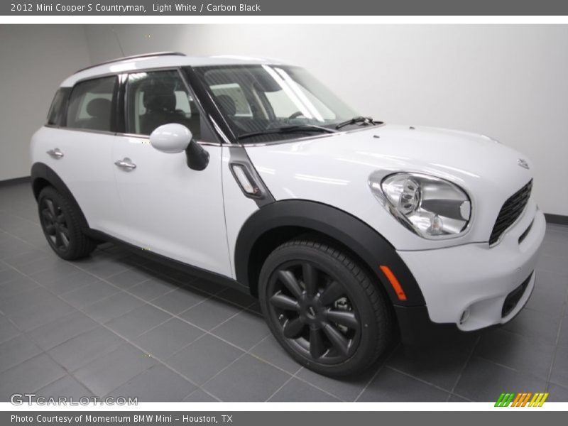 Light White / Carbon Black 2012 Mini Cooper S Countryman