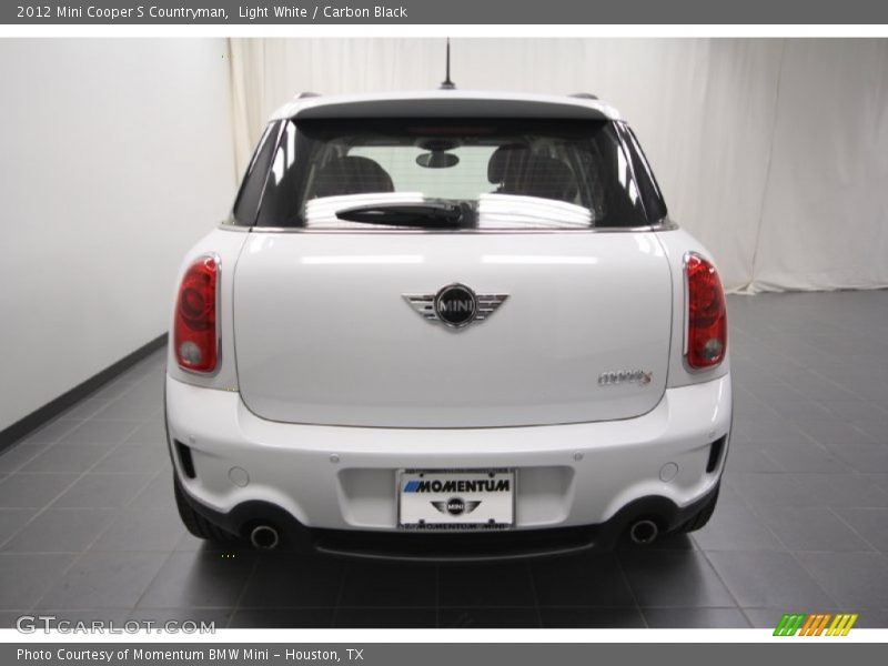 Light White / Carbon Black 2012 Mini Cooper S Countryman