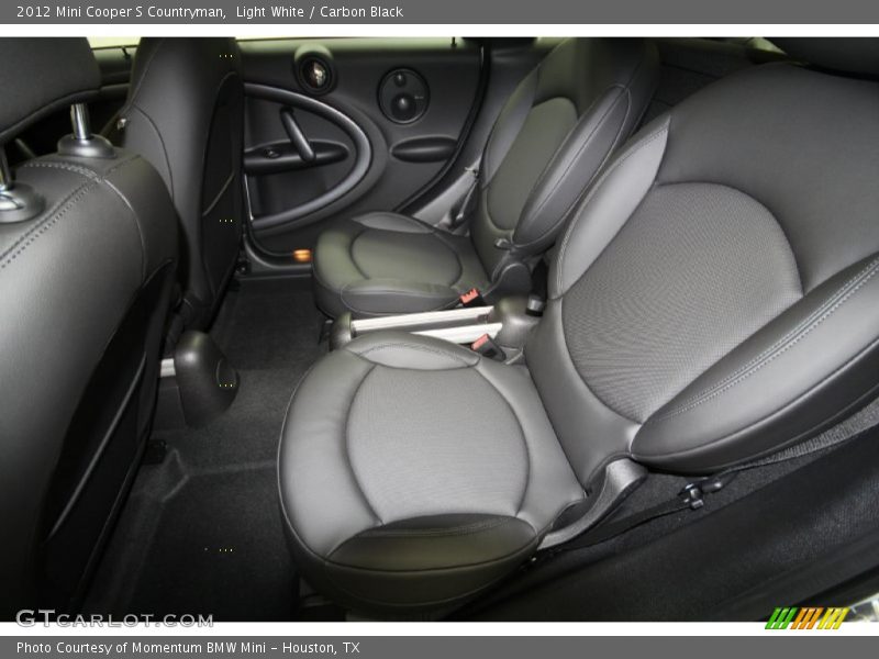  2012 Cooper S Countryman Carbon Black Interior