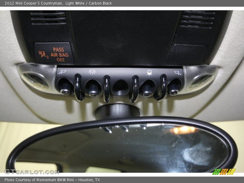 Light White / Carbon Black 2012 Mini Cooper S Countryman