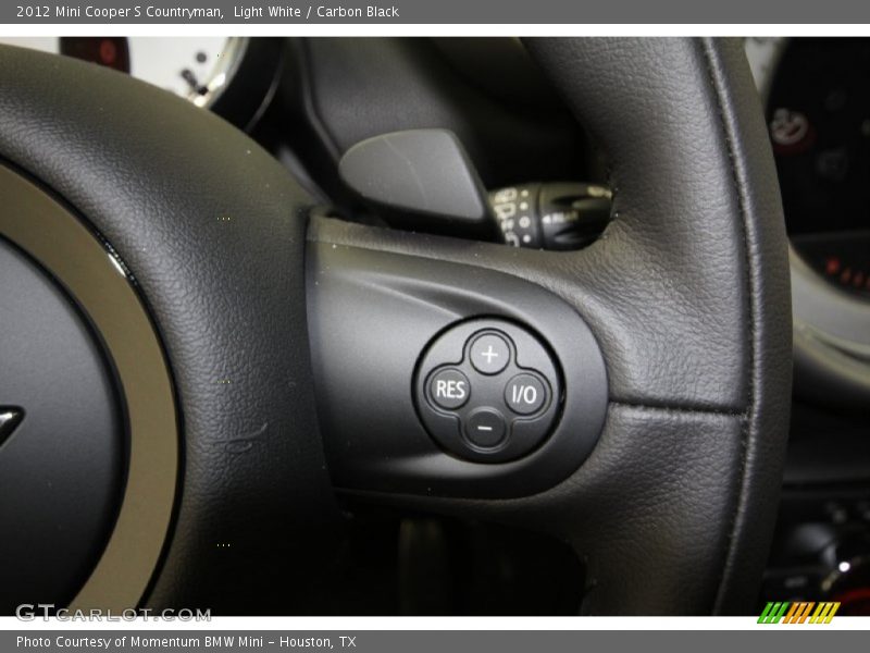 Controls of 2012 Cooper S Countryman