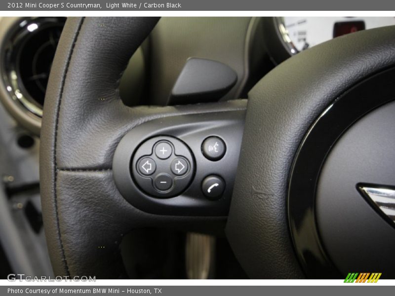 Controls of 2012 Cooper S Countryman