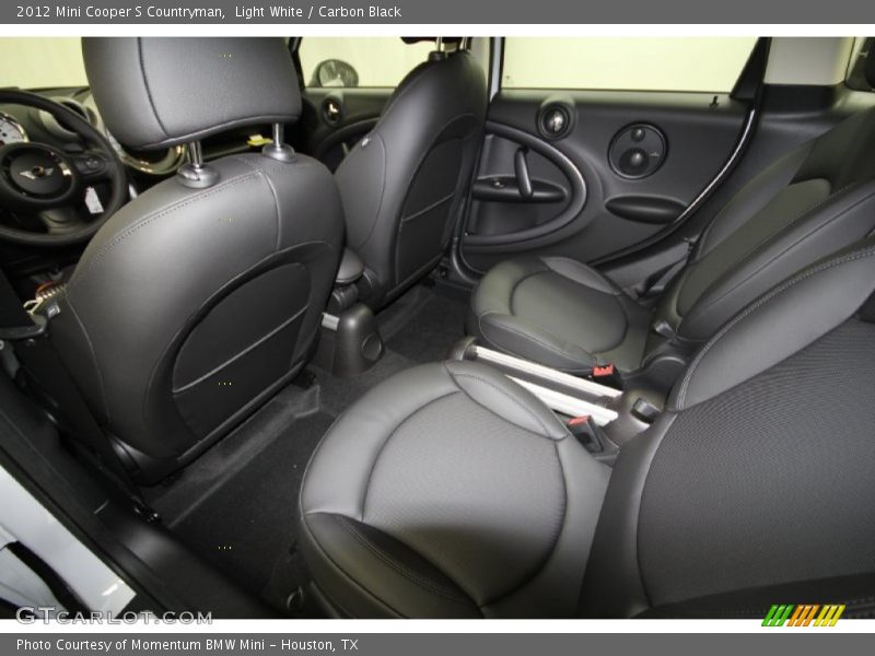  2012 Cooper S Countryman Carbon Black Interior