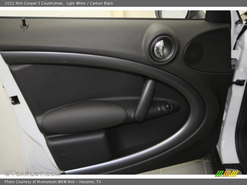 Light White / Carbon Black 2012 Mini Cooper S Countryman