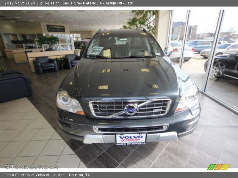 Savile Grey Metallic / R-Design Off-Black 2012 Volvo XC90 3.2 R-Design