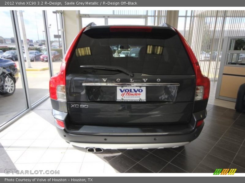 Savile Grey Metallic / R-Design Off-Black 2012 Volvo XC90 3.2 R-Design